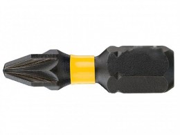 DEWALT Impact Torsion Bits PZ2 25mm Pack of 5 £5.89